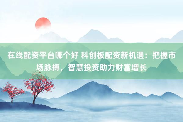 在线配资平台哪个好 科创板配资新机遇：把握市场脉搏，智慧投资助力财富增长